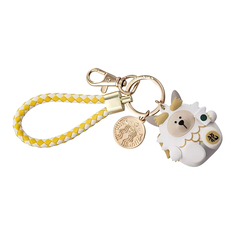Starbucks Keychains Unisex Gray-2