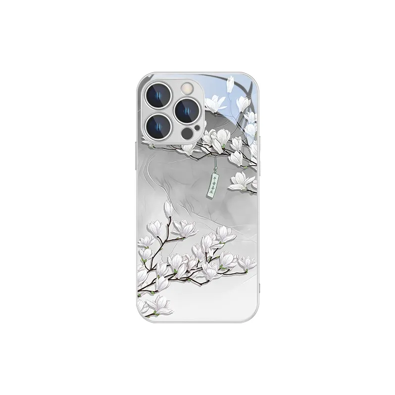MSMF Glass Material Phone Cases Compatibility With Apple/Apple 13/16 Pro/14/15 Plus/12 Pro Max/11/XS/X Refreshing-6