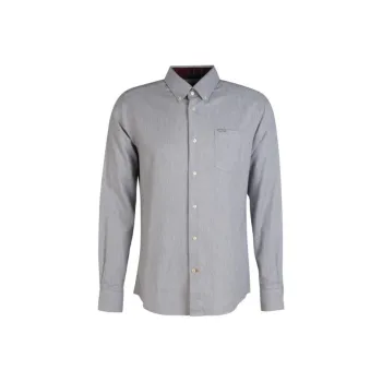 BARBOUR Shirts Men Gray