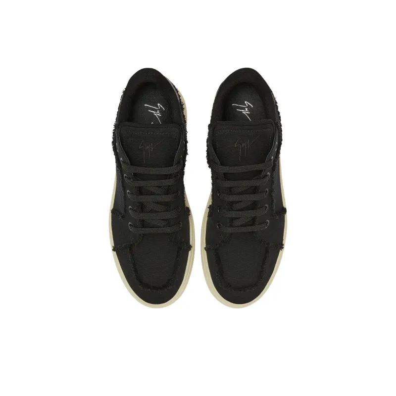 Giuseppe Zanotti GZ94 Frayed detail Sneakers-4