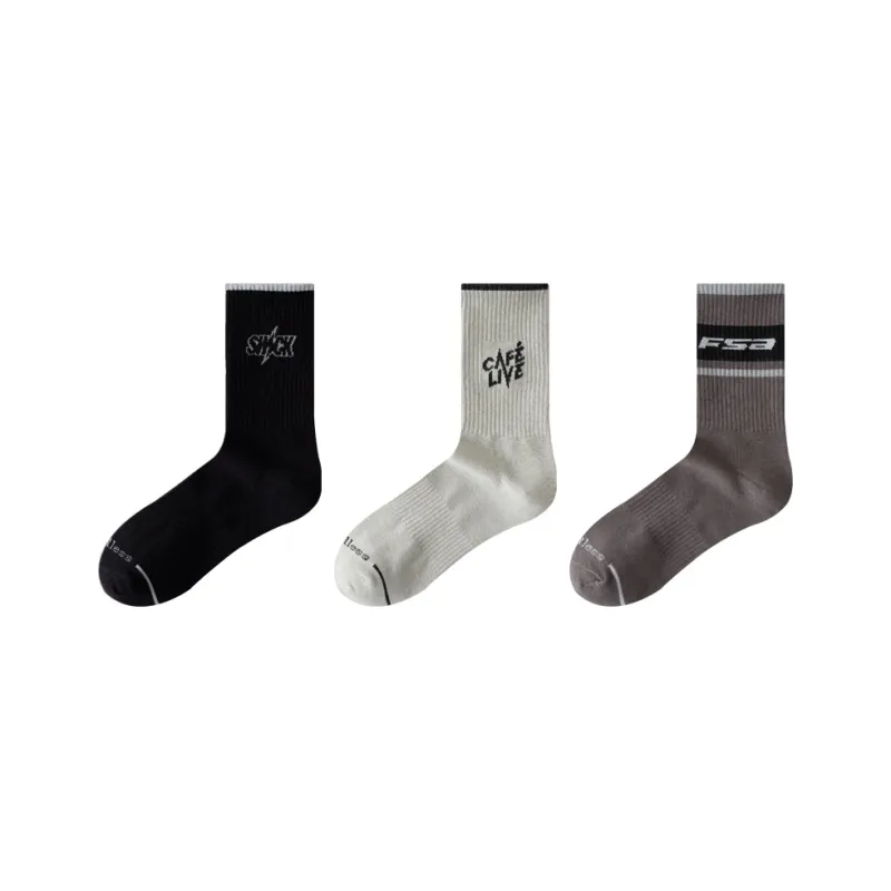 Cotton Gene Mid Calf Socks Men's Combo Set-11
