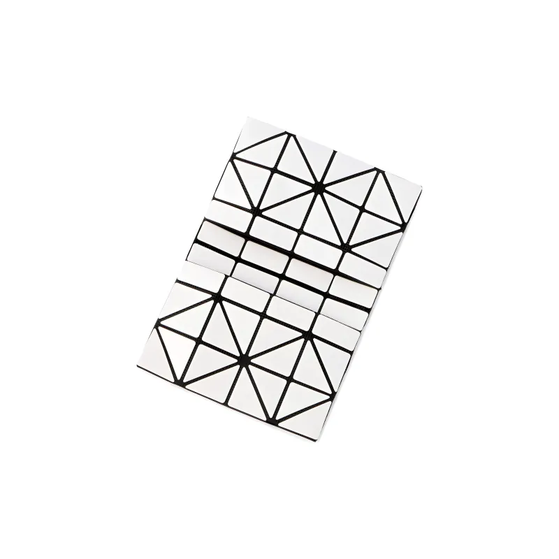 ISSEY MIYAKE Polyvinyl Chloride Wallet, Card Holder Women's White-1