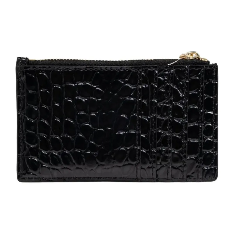 MICHAEL KORS Leather Card Holder Small Size Women's Black-2