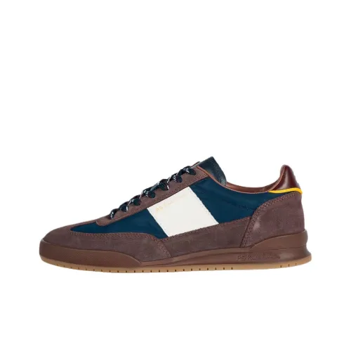 Paul Smith Dover Low Top Casual Shoes Men's Red Brown