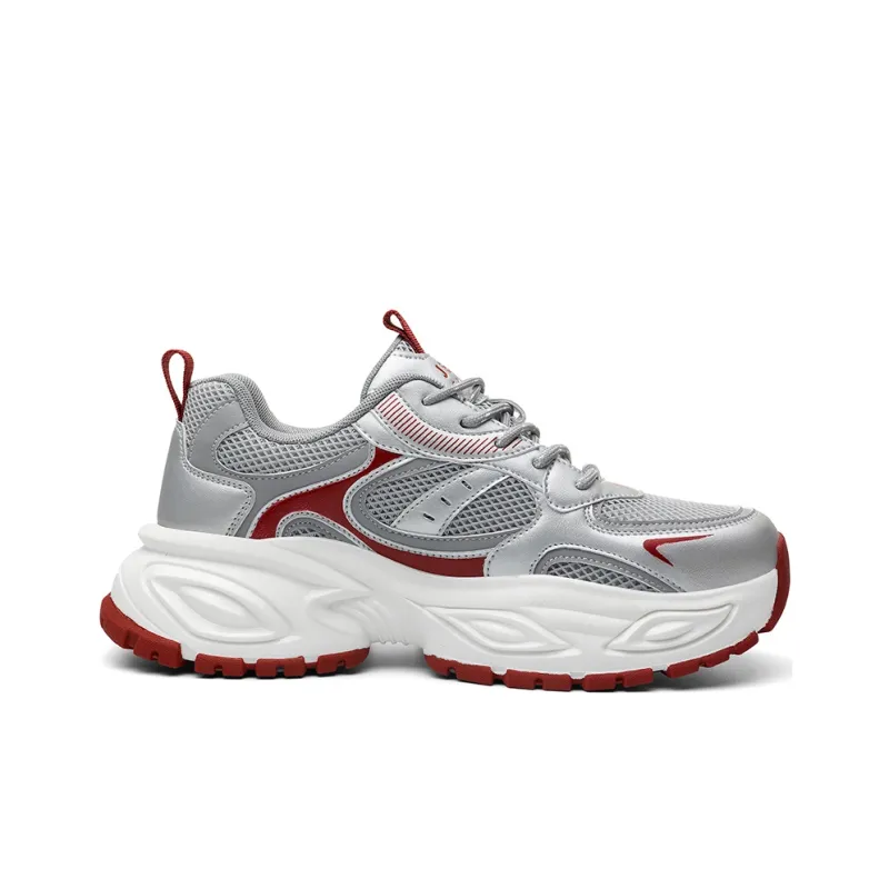 JEEP SPIRIT Slip Resistant, Abrasion Resistant, Breathable, Height Increasing Low Top Chunky Sneakers Men's-19