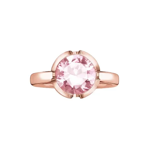 Thomas Sabo Silver Rings Women's Rose Gold
