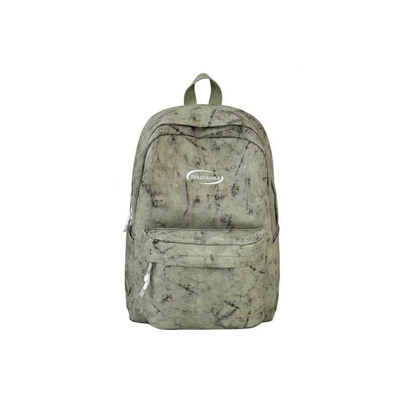 Yalu Nylon Backpack Regular Unisex Black/Red/Green/Blue/White-20