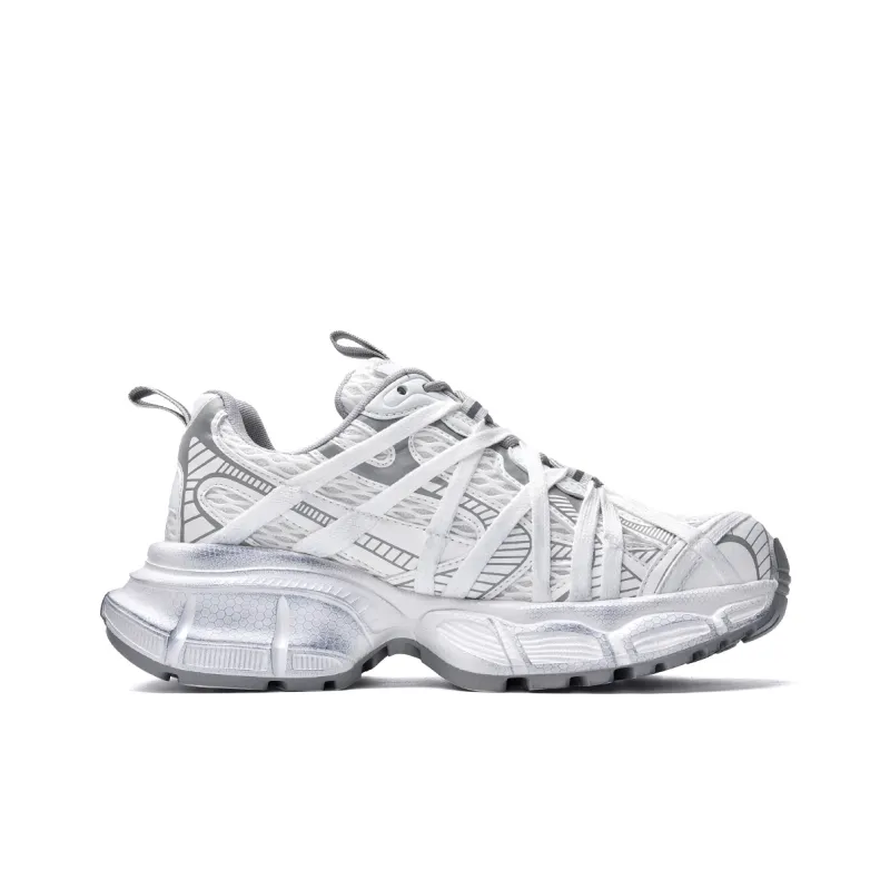 MISTERY Breathable And Lightweight Low Top Chunky Sneakers Women's-19