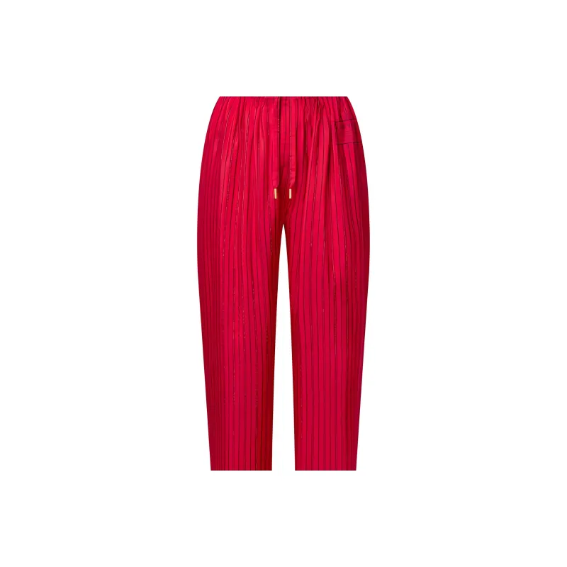 LOUIS VUITTON Neverfull Stripes Pajama Pants-3