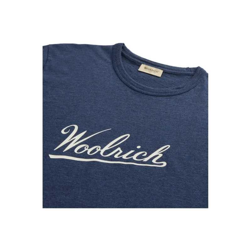 WOOLRICH Mouline Crewneck Jersey T Shirt-6