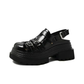 CAMEIDO Roman Sandals Women's Black