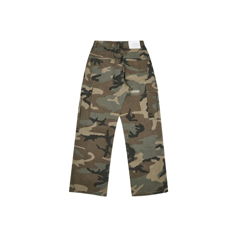 Jeep Casual Pants Unisex Camouflage-1