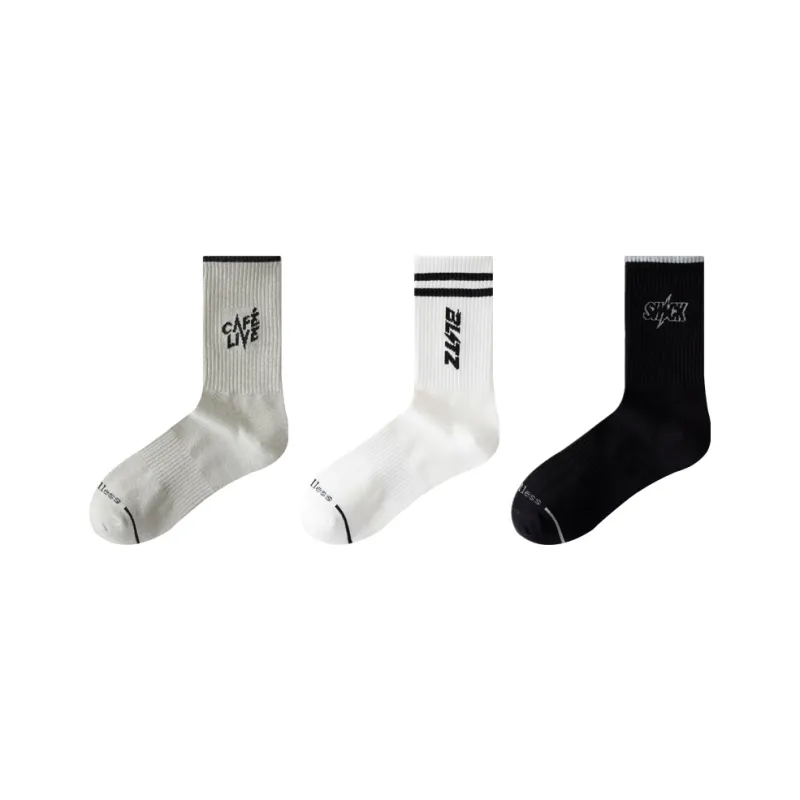 Cotton Gene Mid Calf Socks Men's Combo Set-13