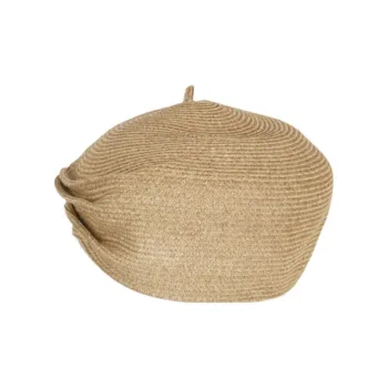 Yohji Yamamoto Paper, Polyester Berets Women's Brown