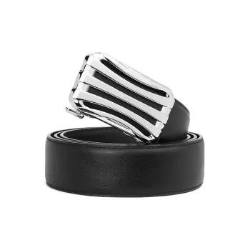 TangGuh Cow Leather Belts Men's 3.5cm