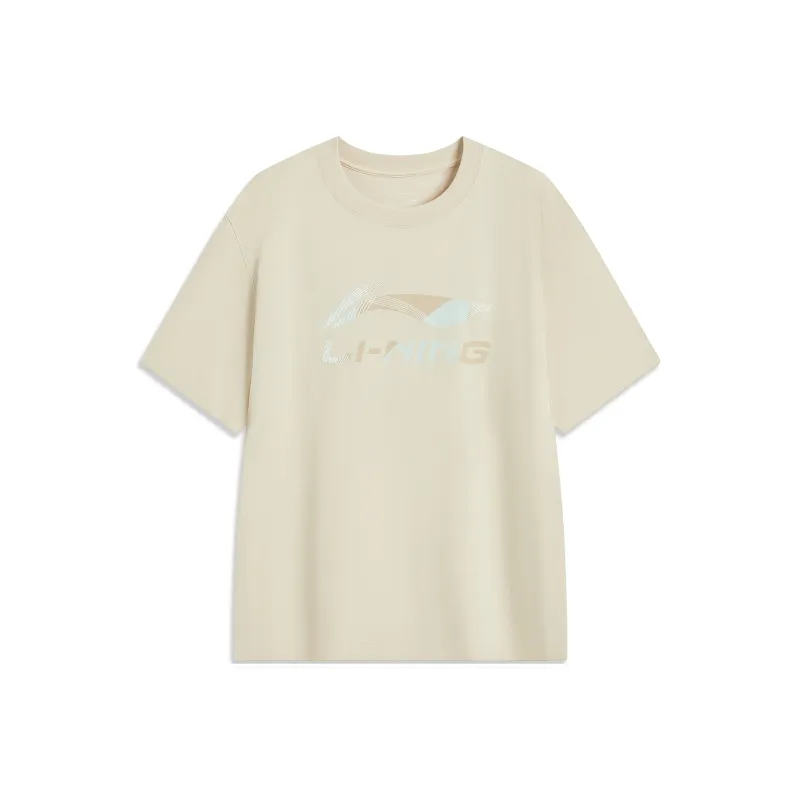 LiNing Sports Trend Series T Shirt Men's Seashore Gray-0
