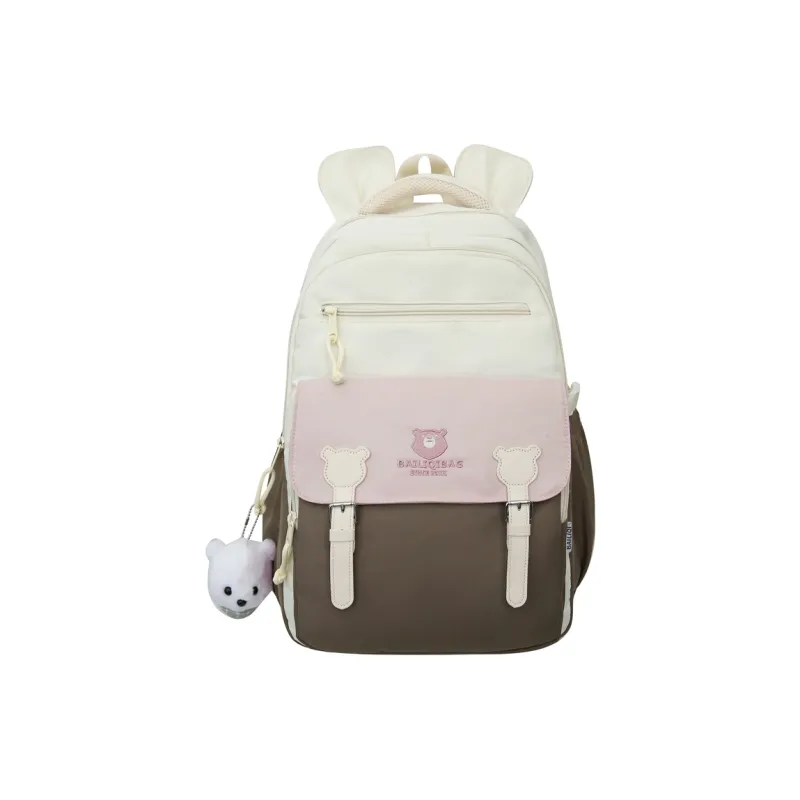 Alcohol Dragon Nylon Backpack Regular Women's Multicolor-8