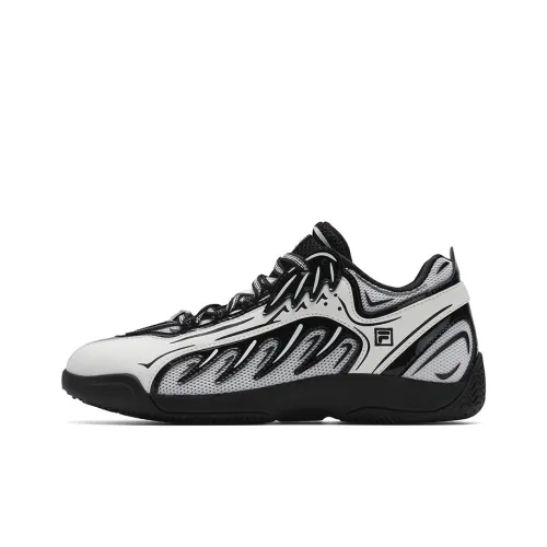 JV x FILA Slip Resistant And Breathable Low Top Casual Shoes Women's Gray Black