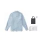 Blue (Black Shopping Bag+Box)
