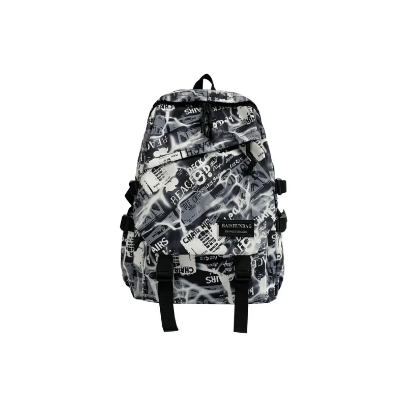 SUN EARTH &U Composite Cloth Backpack Unisex Multicolor-9