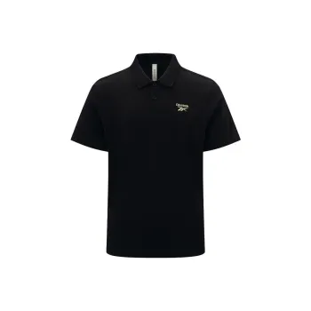 Reebok Polo Shirts Unisex Black