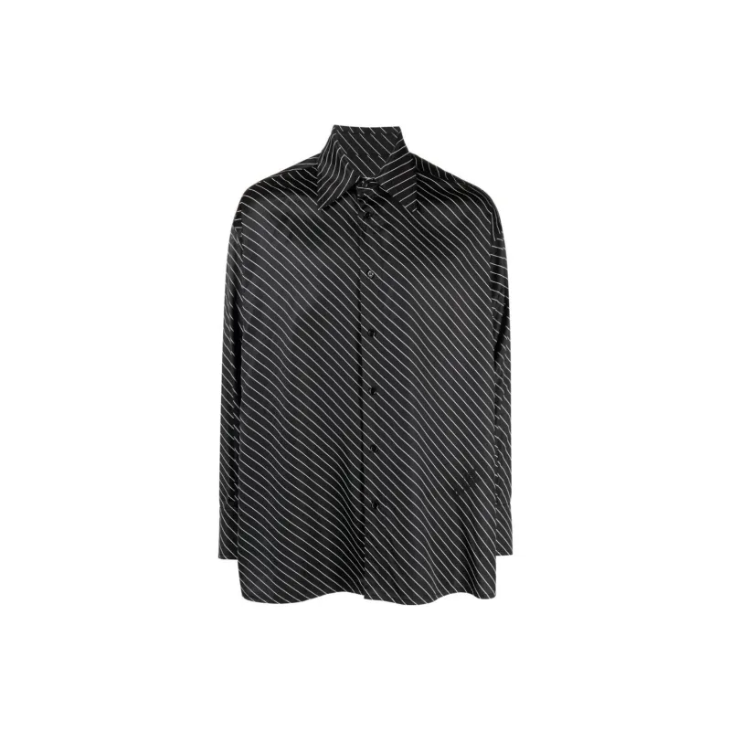 MM6 Maison Margiela Shirts Men Black-0