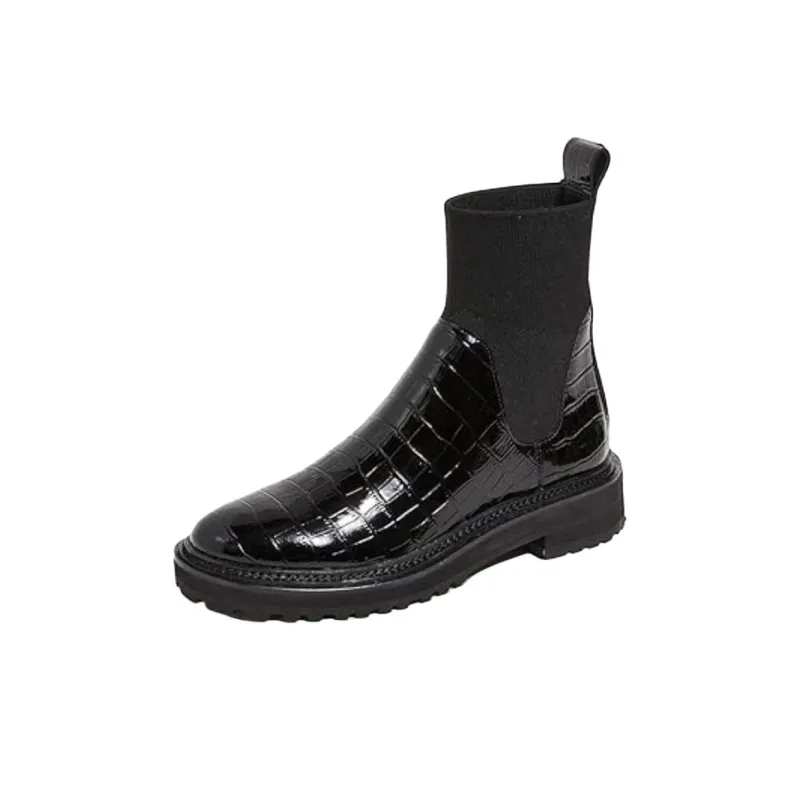 Loeffler Randall Bridget Short Chelsea Boots Women's Black-0