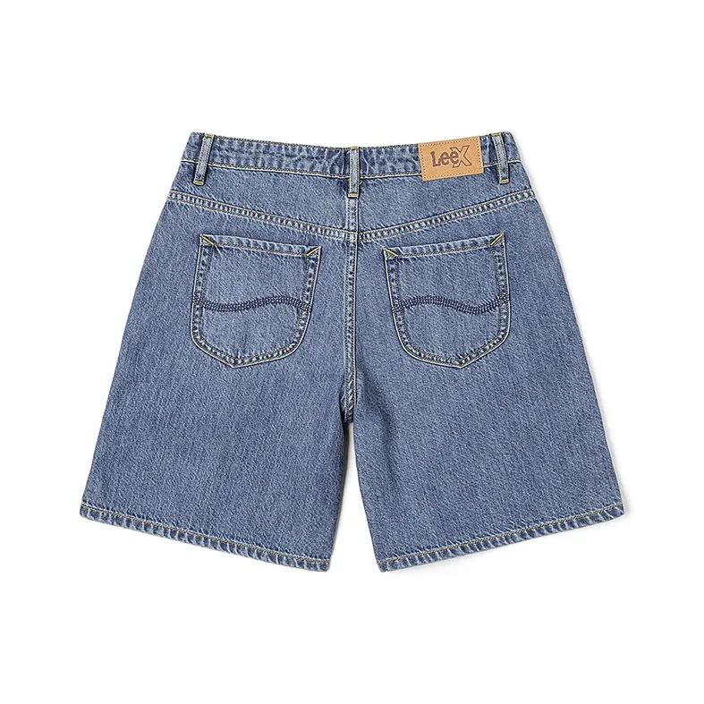 Lee SS25 Denim Shorts Women's Medium Light Blue-1