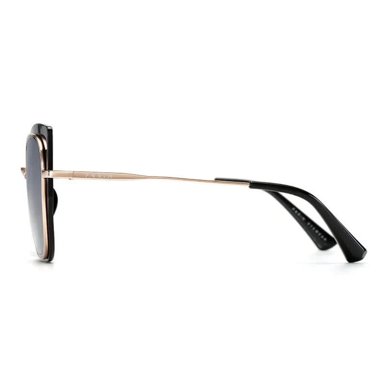 PARIM Copper Nickel Alloy Butterfly Sunglasses Women's Black-1