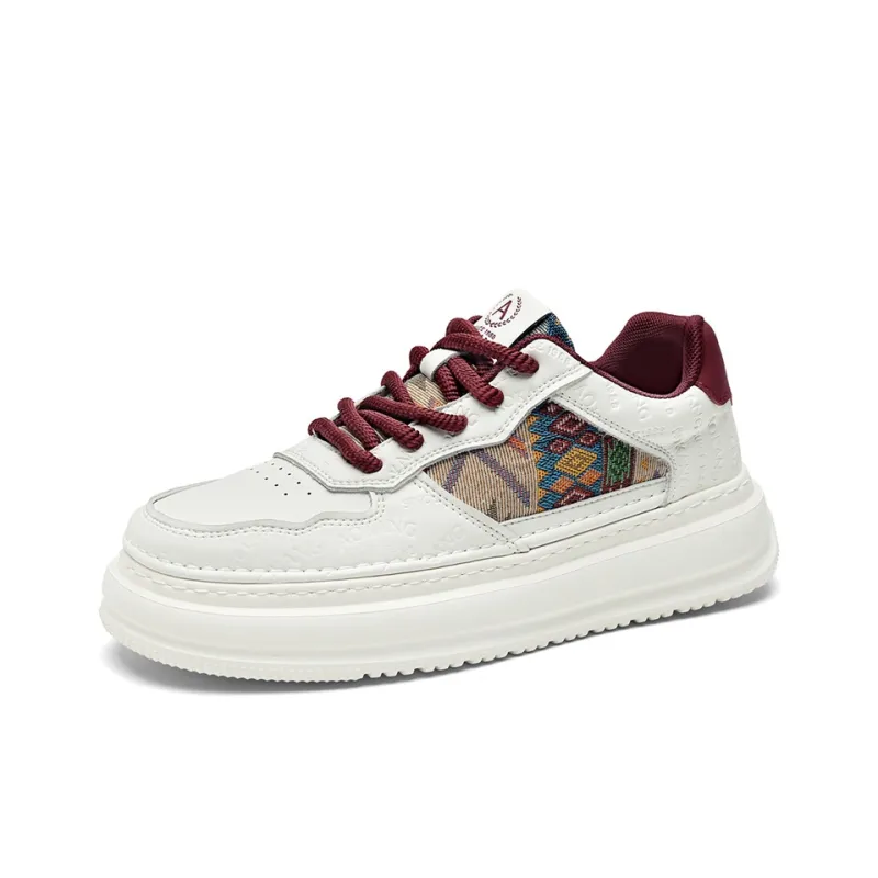 AOKANG Air Force One Series Cushioning Slip Resistant Low Top Skateboard Shoes Men's-21