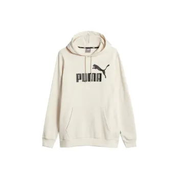 PUMA Essentials Big Logo Hoodie Men Sweatshirt Men's High Mountain Snow