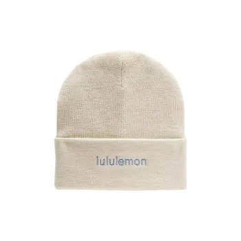 Lululemon Wool Blend Beanies Unisex Beige