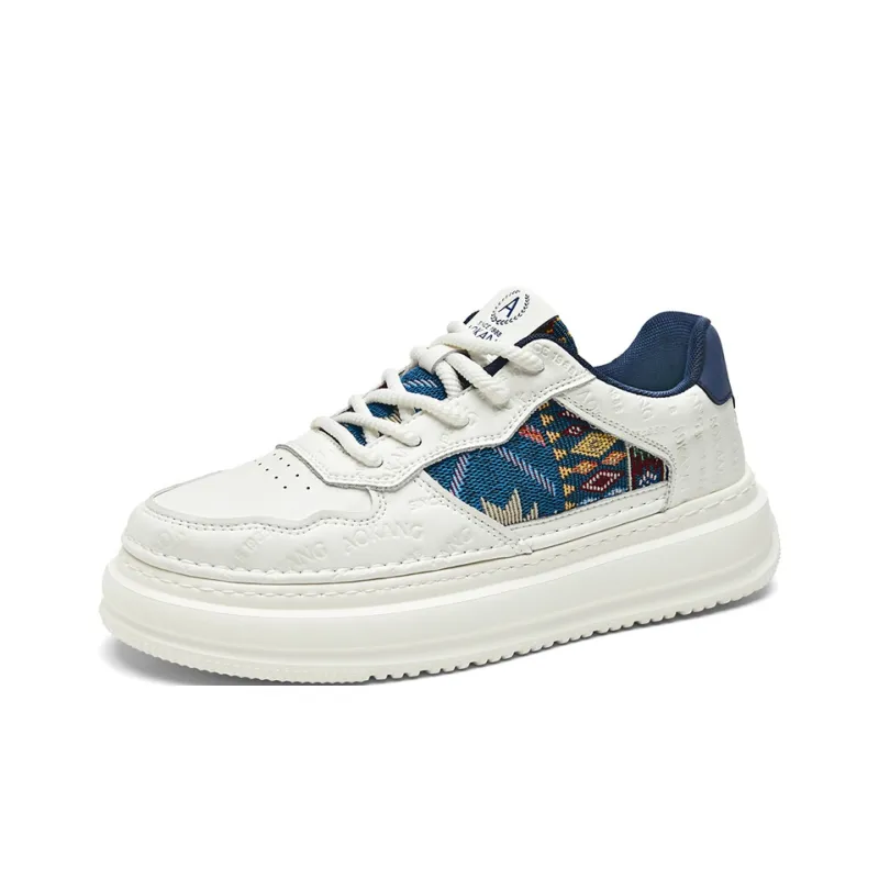 AOKANG Air Force One Series Cushioning Slip Resistant Low Top Skateboard Shoes Men's-1