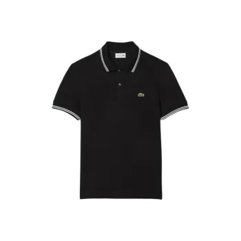 LACOSTE Polo Shirts Men Black