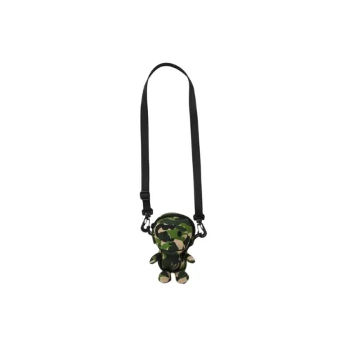 A BATHING APE Cotton Shoulder Bag Mini Men's Camouflage
