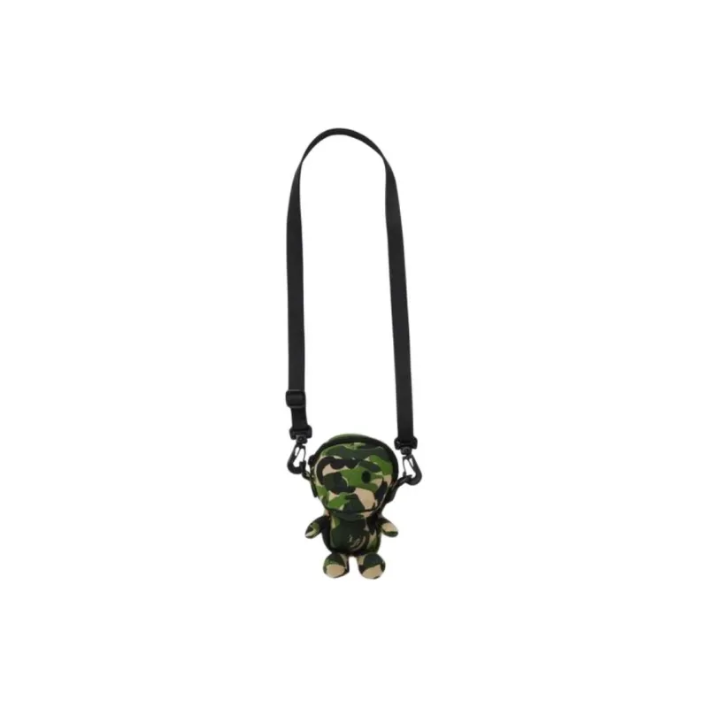 A BATHING APE Cotton Shoulder Bag Mini Men's Camouflage-0