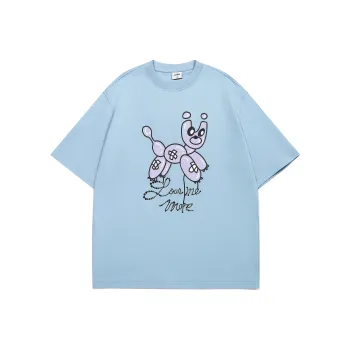 Guuka T Shirts Unisex Pink Blue