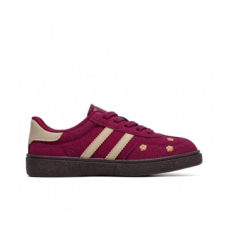 ΛOLUNKΛ Slip Resistant, Lightweight, And Breathable Low Top Skateboard Shoes Women's-11