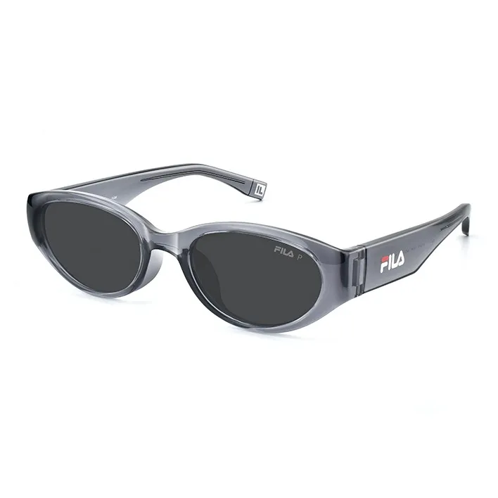 FILA Injection Molded Cat Eye Sunglasses Unisex Gray-1