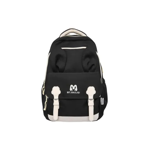 Alcohol Dragon Nylon Backpack Regular Women's Multicolor