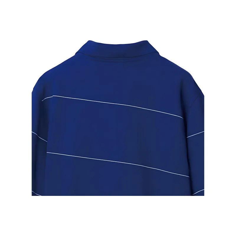 Burberry SS24 Polo Shirt Men's Blue-5