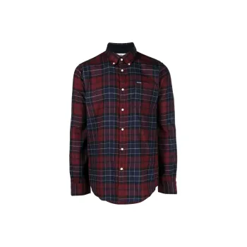 BARBOUR Shirts Men Red