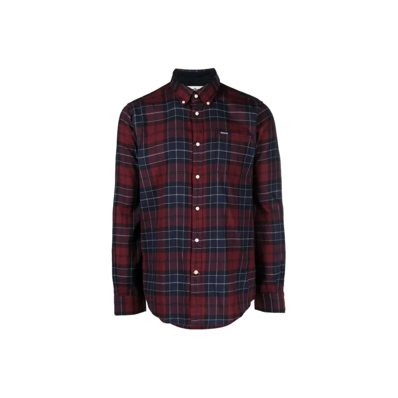 BARBOUR Shirts Men Red-0