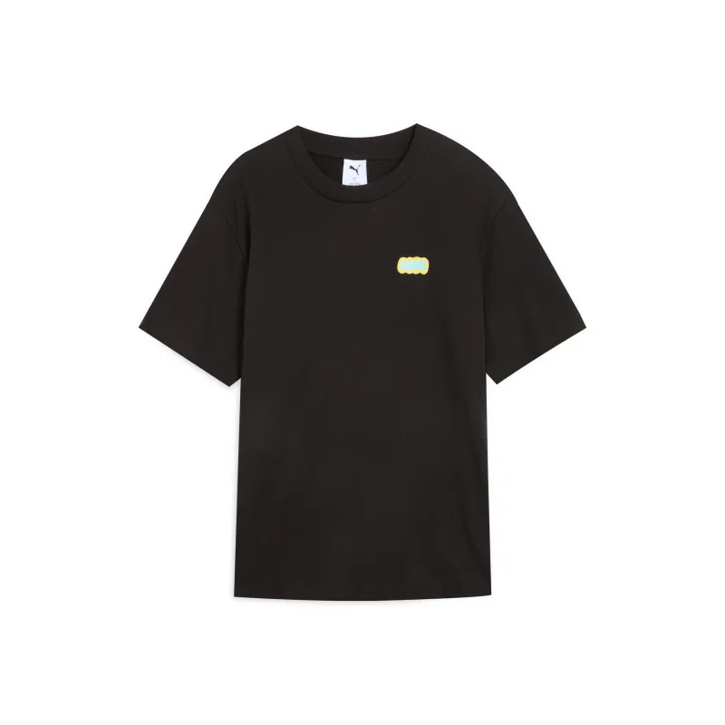 PUMA Graphic PT LOGO T Shirt Men's Black 01-0