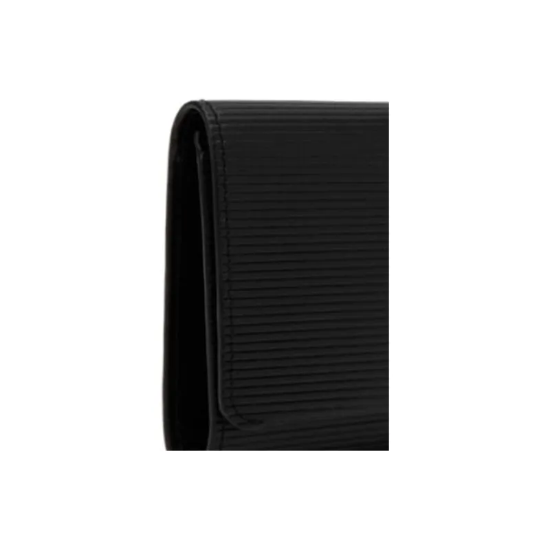 CALVIN KLEIN Cow Leather Wallet Women's Black-3