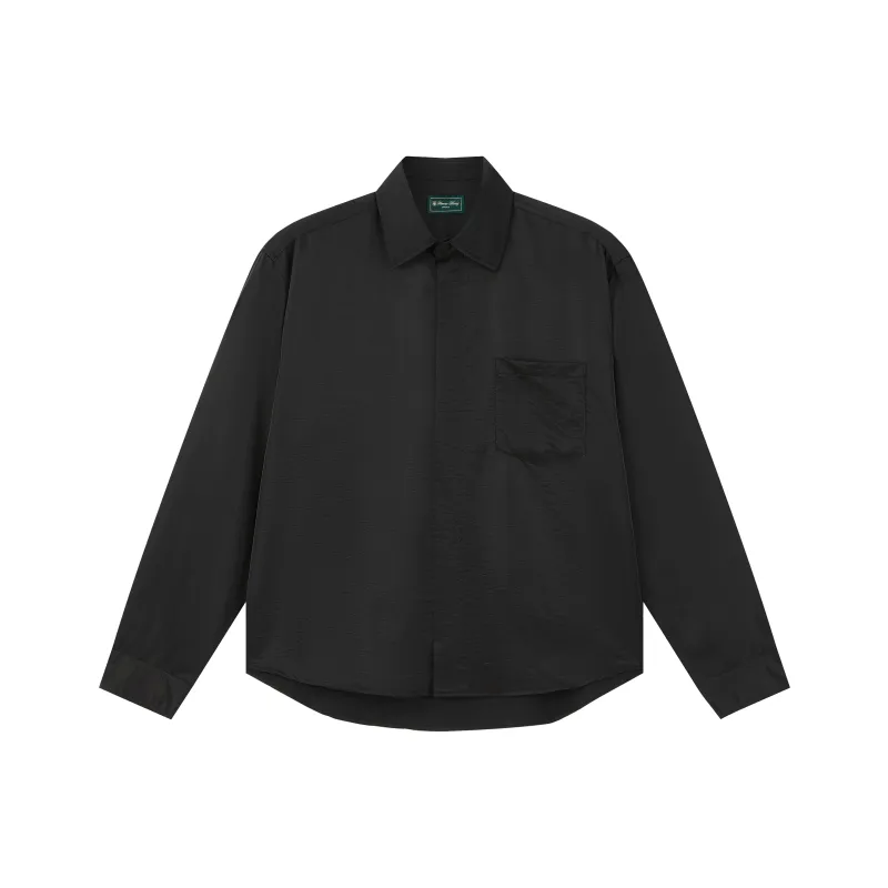 Haonanhuang Shirts Unisex Black-0