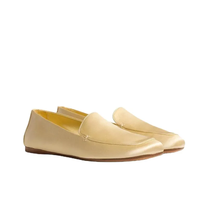 KHAITE Monroe Casual Single Shoes Women's Yellow-2