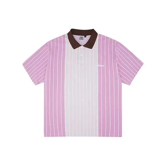Vision Street Wear SS24 Polo Shirt Unisex Light Purple-0