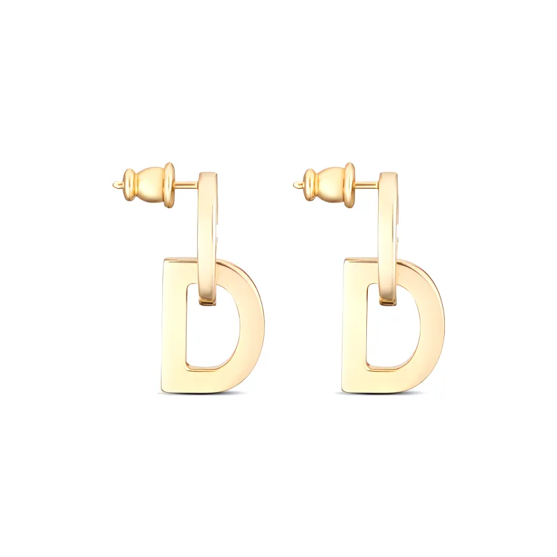 DIOR Earrings Women's Gold-2