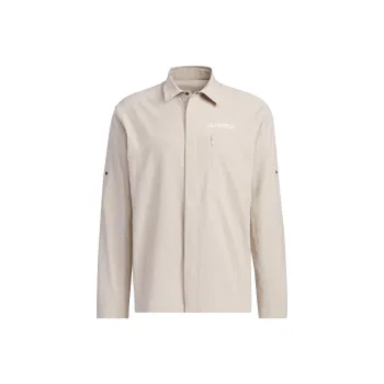Adidas Shirts Men Beige Umber